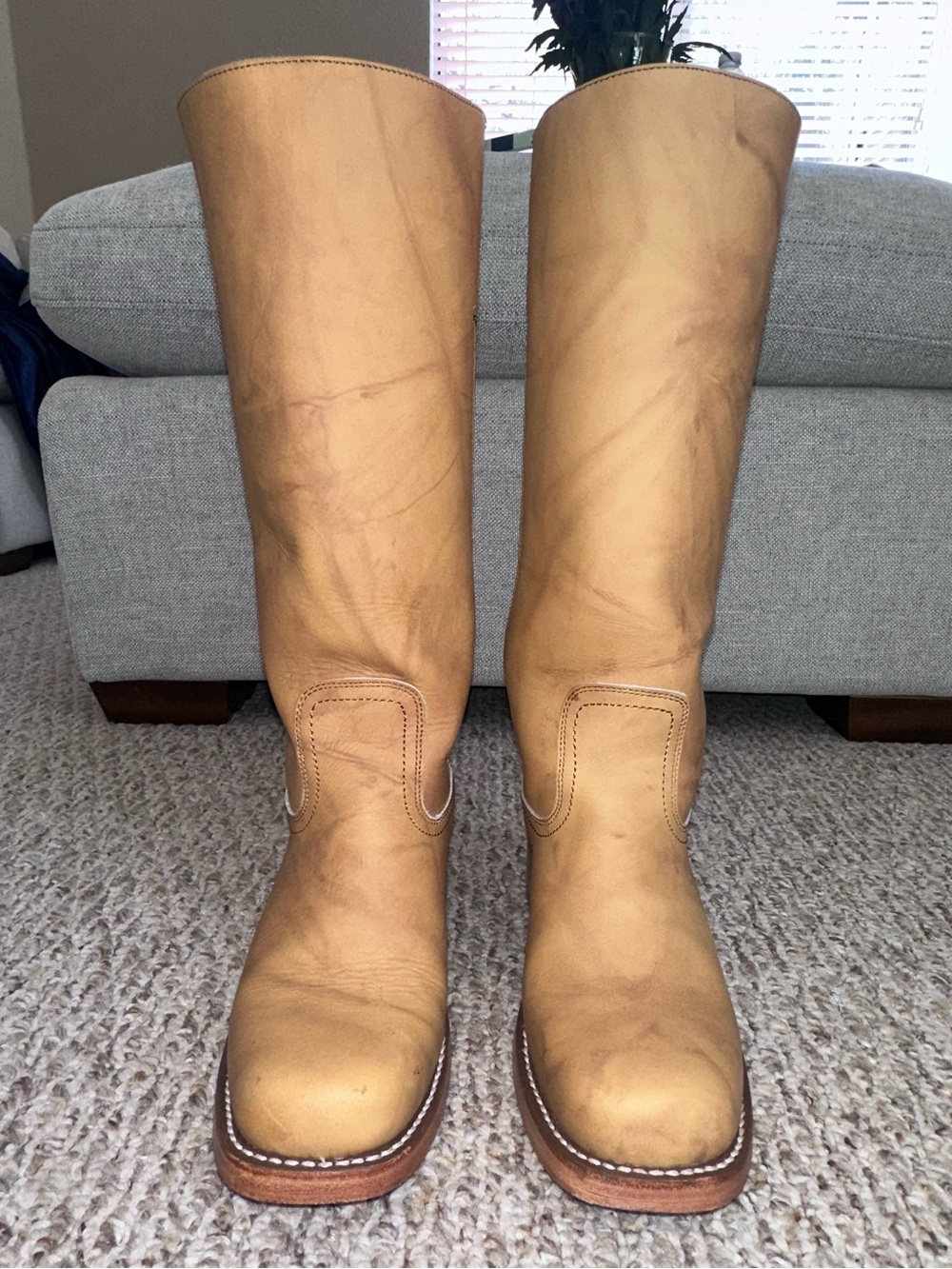 FRYE Campus 14L - Banana Leather - Size 8.5